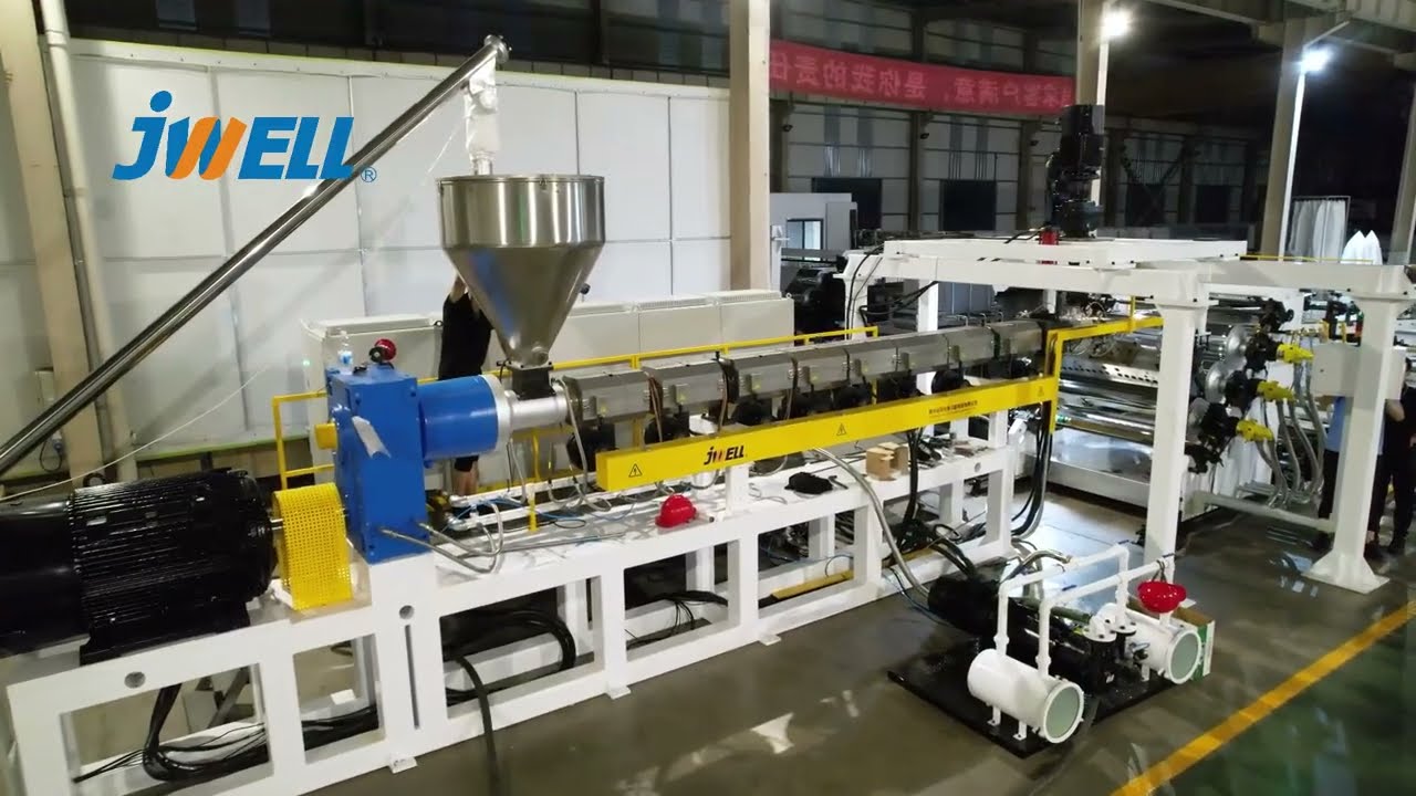 PMMA/ Acrylic transparent sheet extrusion line