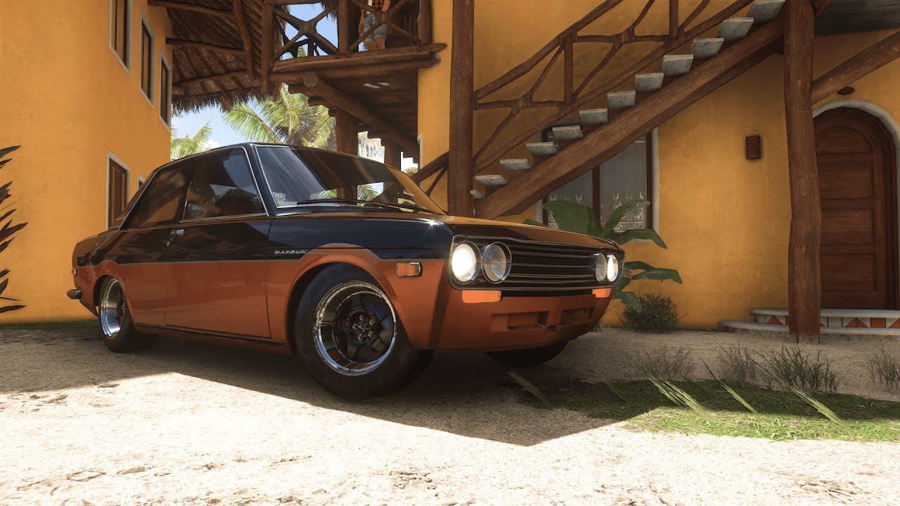 RUTA CON LOS DATSUN DEL 70 || FORZA HORIZONT 5
