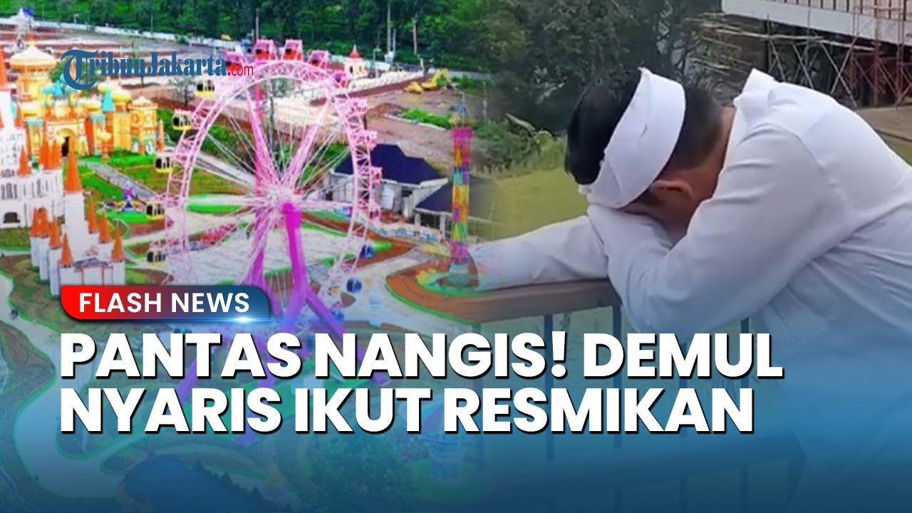 PANTAS NANGIS! Dedi Mulyadi Ternyata Nyaris Ikut Resmikan Hibisc Fantasy di Pucak Bogor