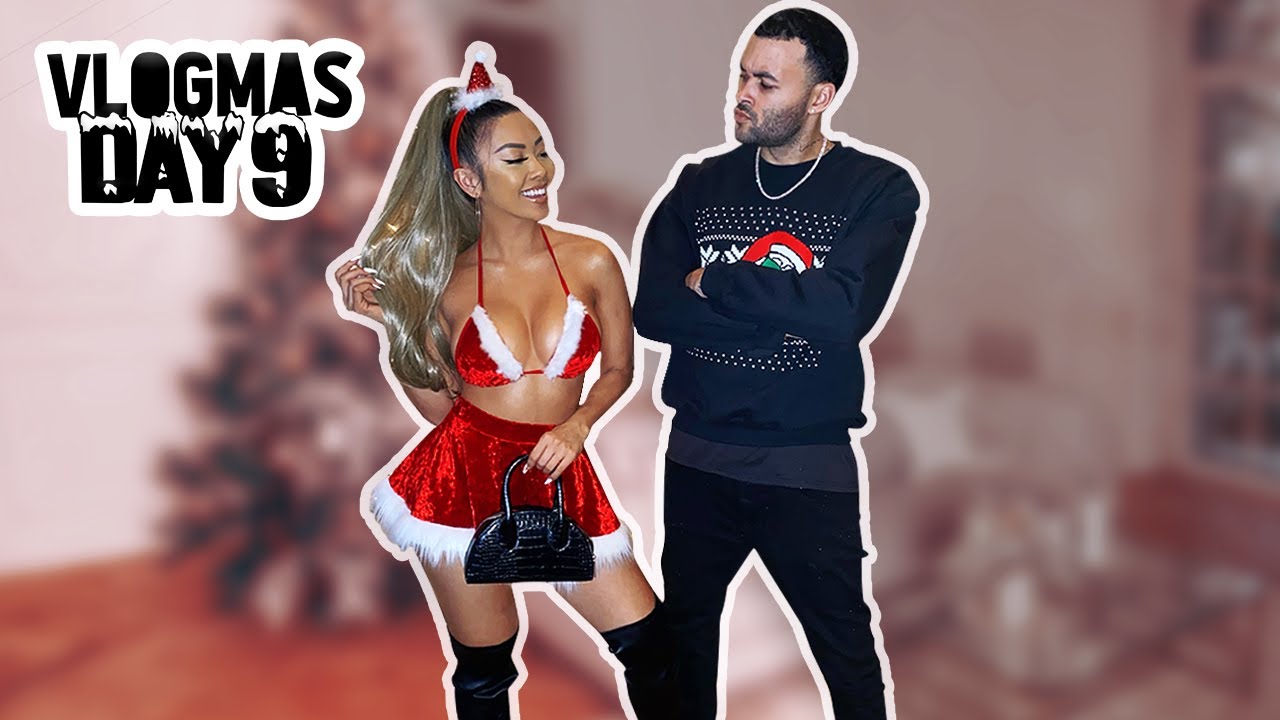 СКАНДАЛЬНЫЙ РОЖДЕСТВЕНСКИЙ НАРЯД! * ЕГО РЕАКЦИЯ БЕСЦЕННА*