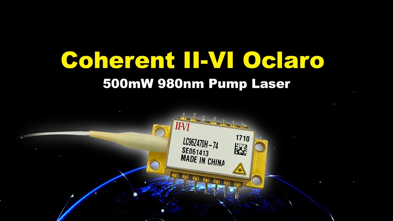 Coherent II-VI Oclaro Bookham LC96 series 980nm and 1480nm laser diode pump for EYDFA