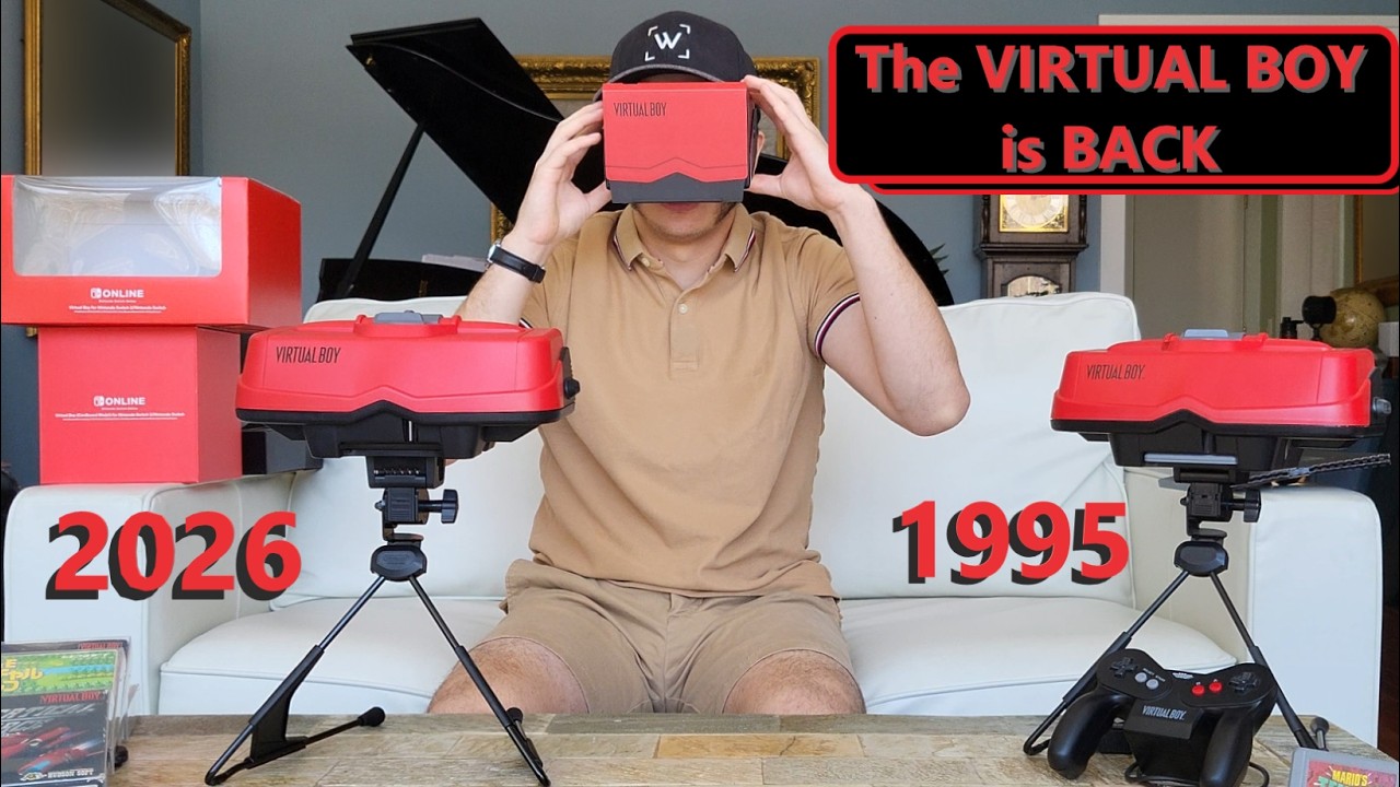 New Virtual Boy unboxing and review!