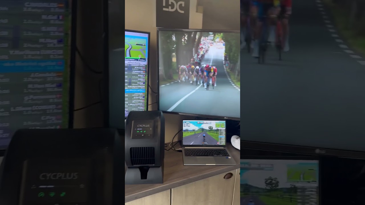Zwift vs Tour De France 