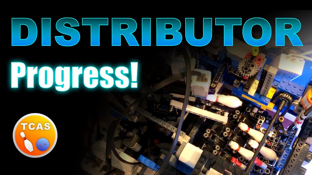 TCAS Lego Pinsetter - Distributor Progress