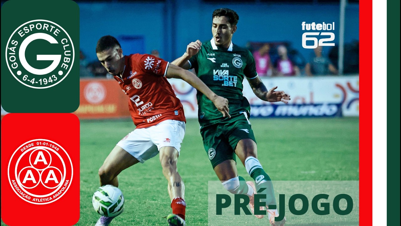PRÉ-JOGO: Goiás x Anapolina - Campeonato Goiano