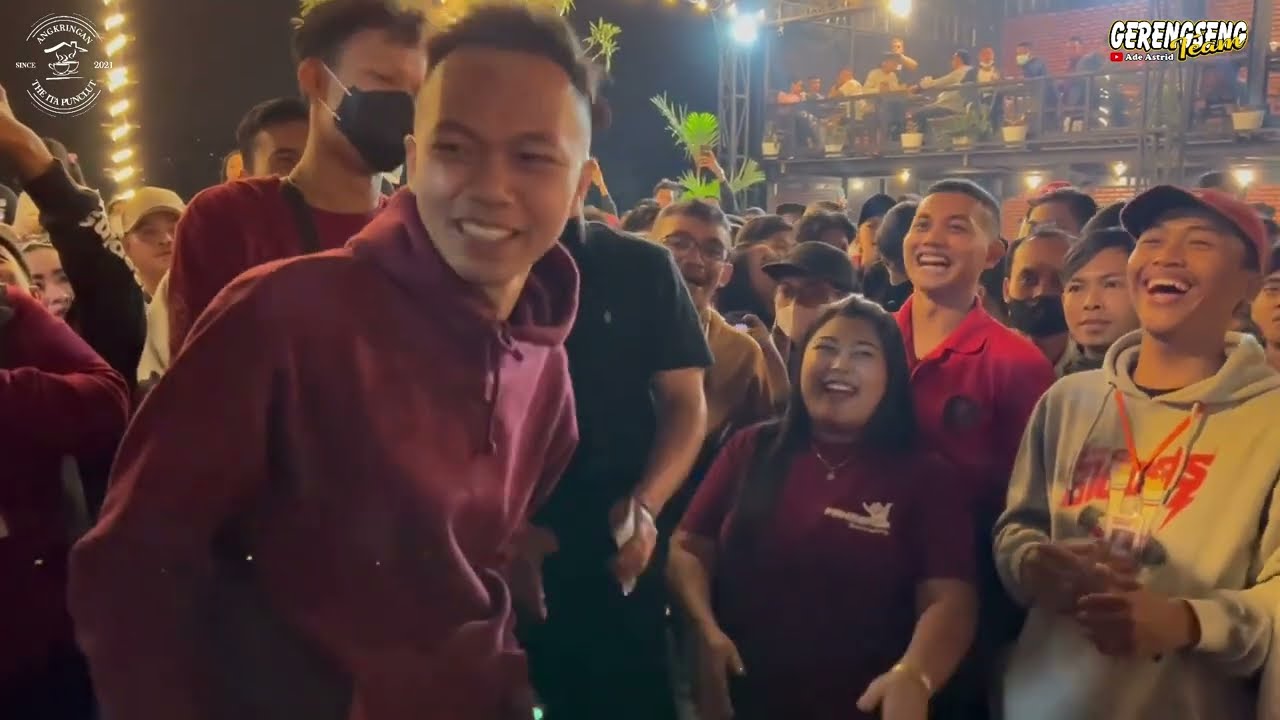 DAUN HIRIS BANJIR SAWERAN - ADE ASTRID & ALL ARTIS @gerengsengteam (LIVE ANGKRINGAN TEH ITA)