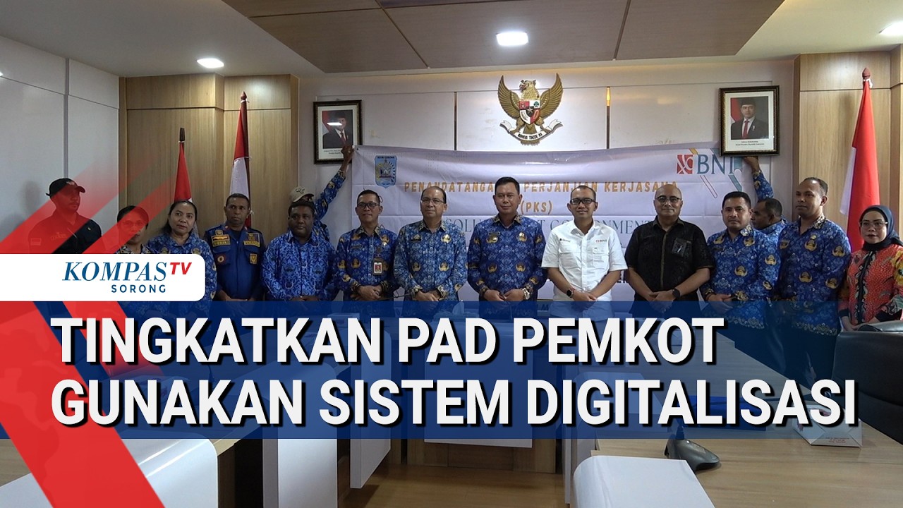 Pemkot Sorong Mulai Pungut Retribusi dengan Sistem Digitalisasi