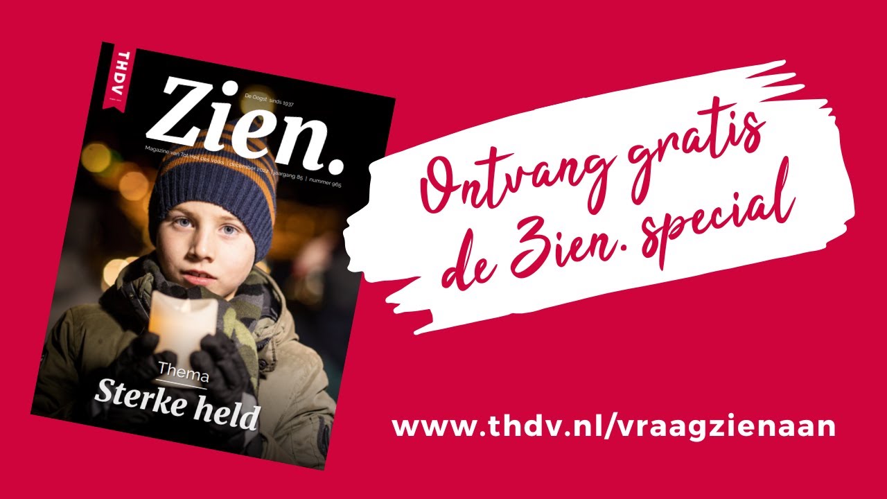 Behind the scenes vormgeven special 'Zien.'