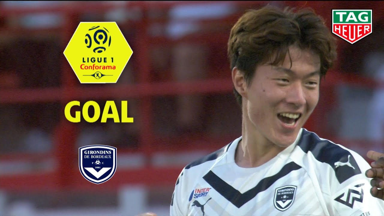 Goal Ui-Jo HWANG (11') / Dijon FCO - Girondins de Bordeaux (0-2) (DFCO-GdB) / 2019-20