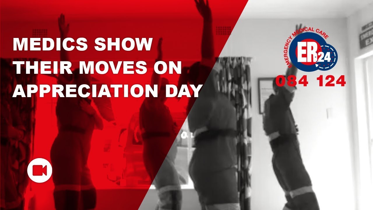 ER24 Rustenburg show their moves on Medic Appreciation Day!