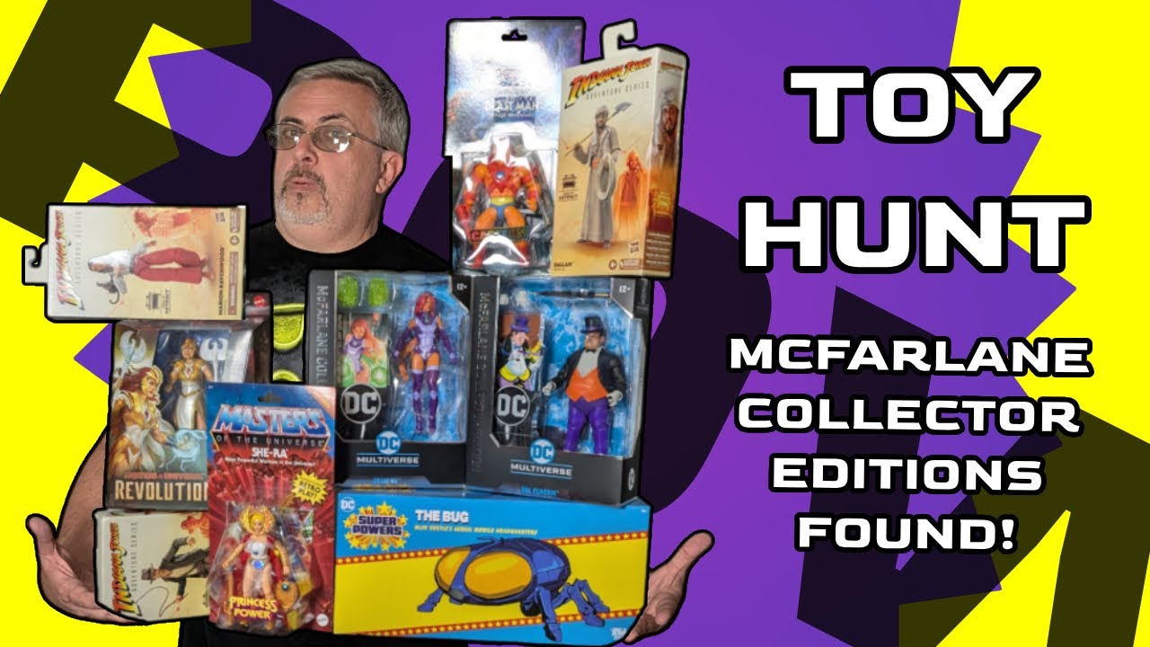 Join the Hunt for McFarlane Collector Editions and Uncover Hidden Treasures Around Town!