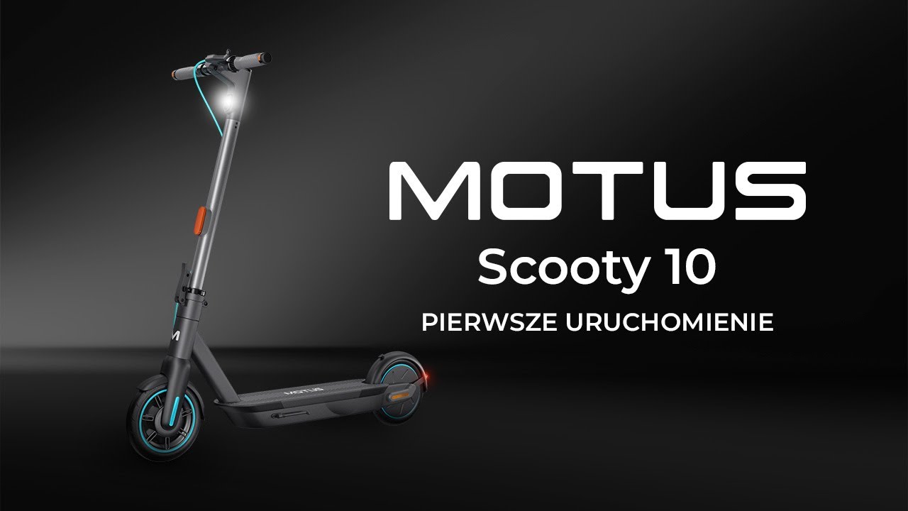 Motus Scooty 10 gen 5 Unboxing | Pierwsze uruchomienie
