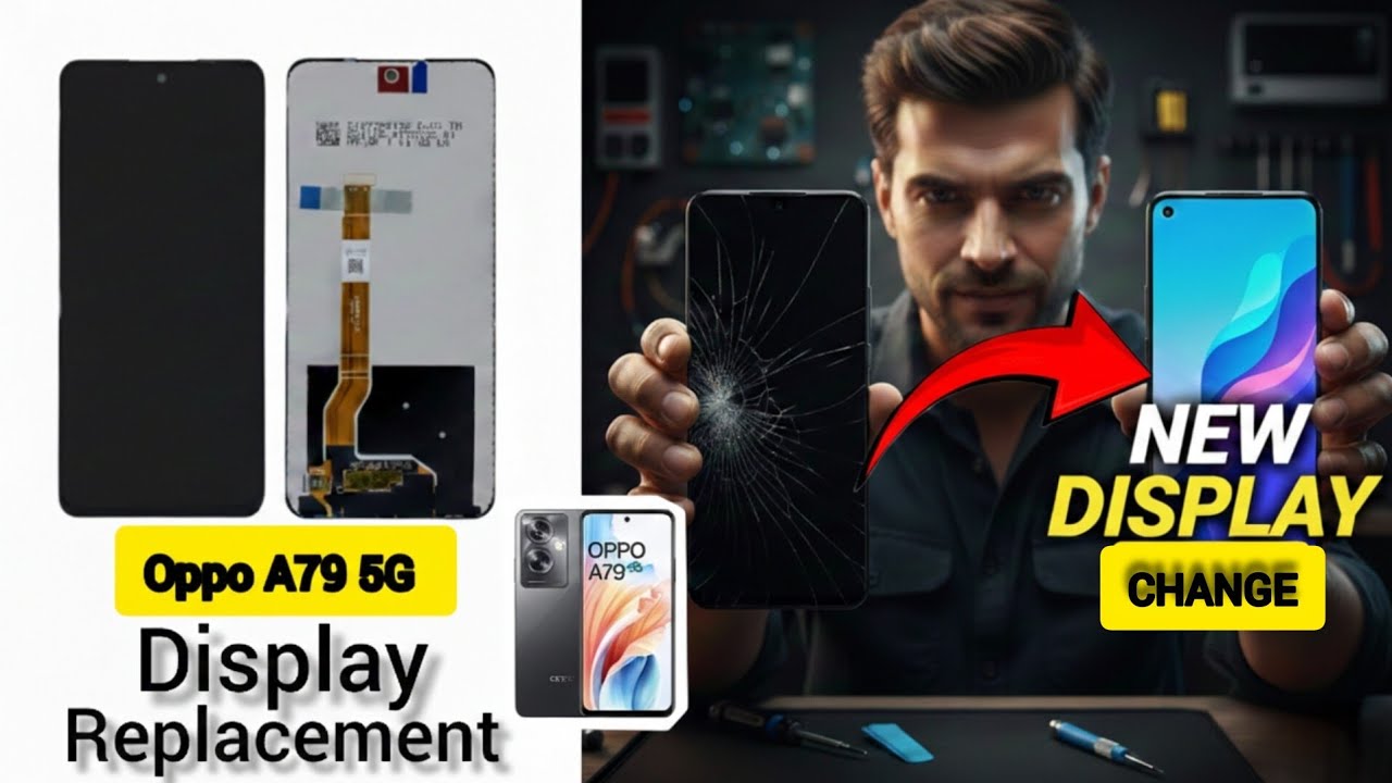 Oppo A79 5G Display Replacement | How To Change Oppo A79 5G Screen Step-by-Step | mobile repair 