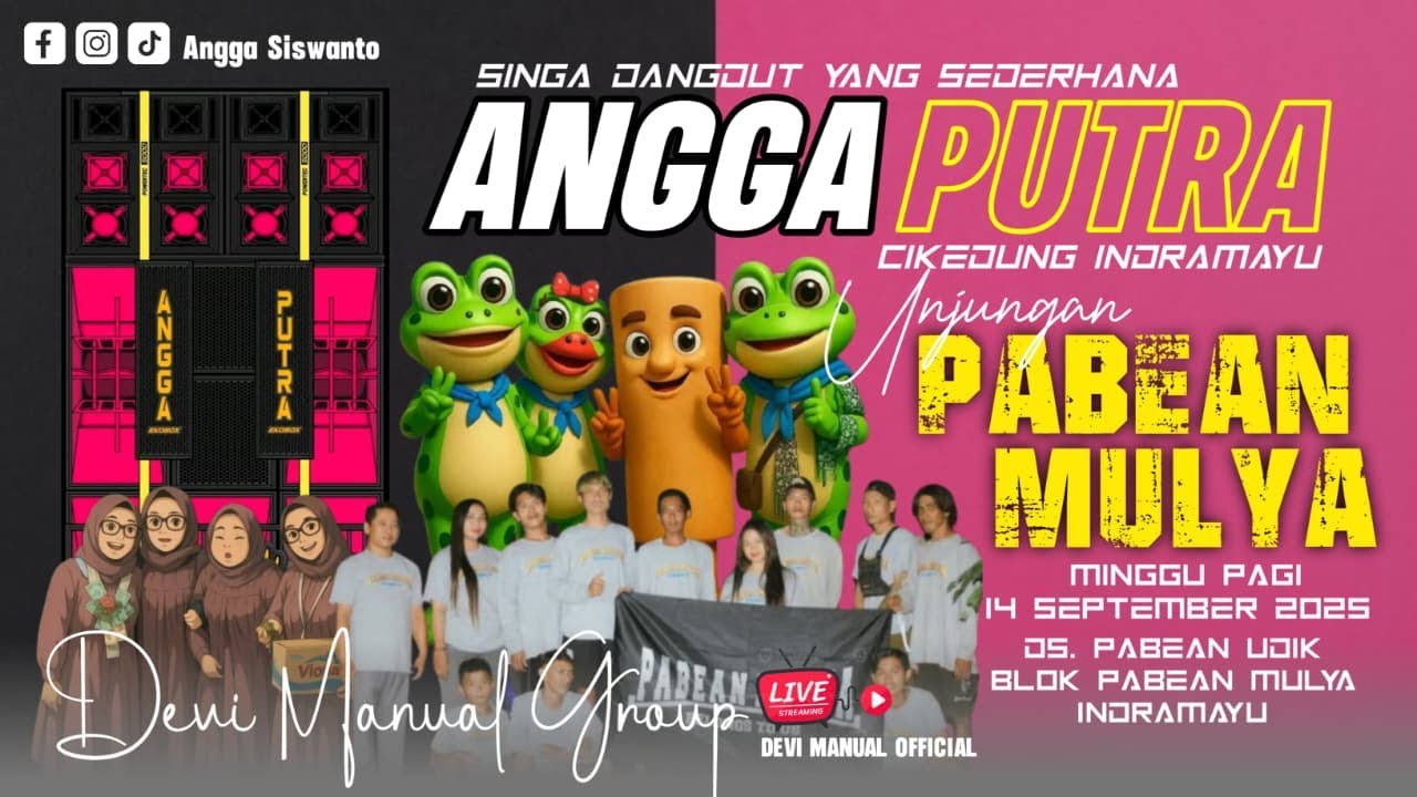 LIVE YANG SEDERHANA ANGGA PUTRA | SHOW DS PABEAN MULYA 14 SEPTEMBER 2025