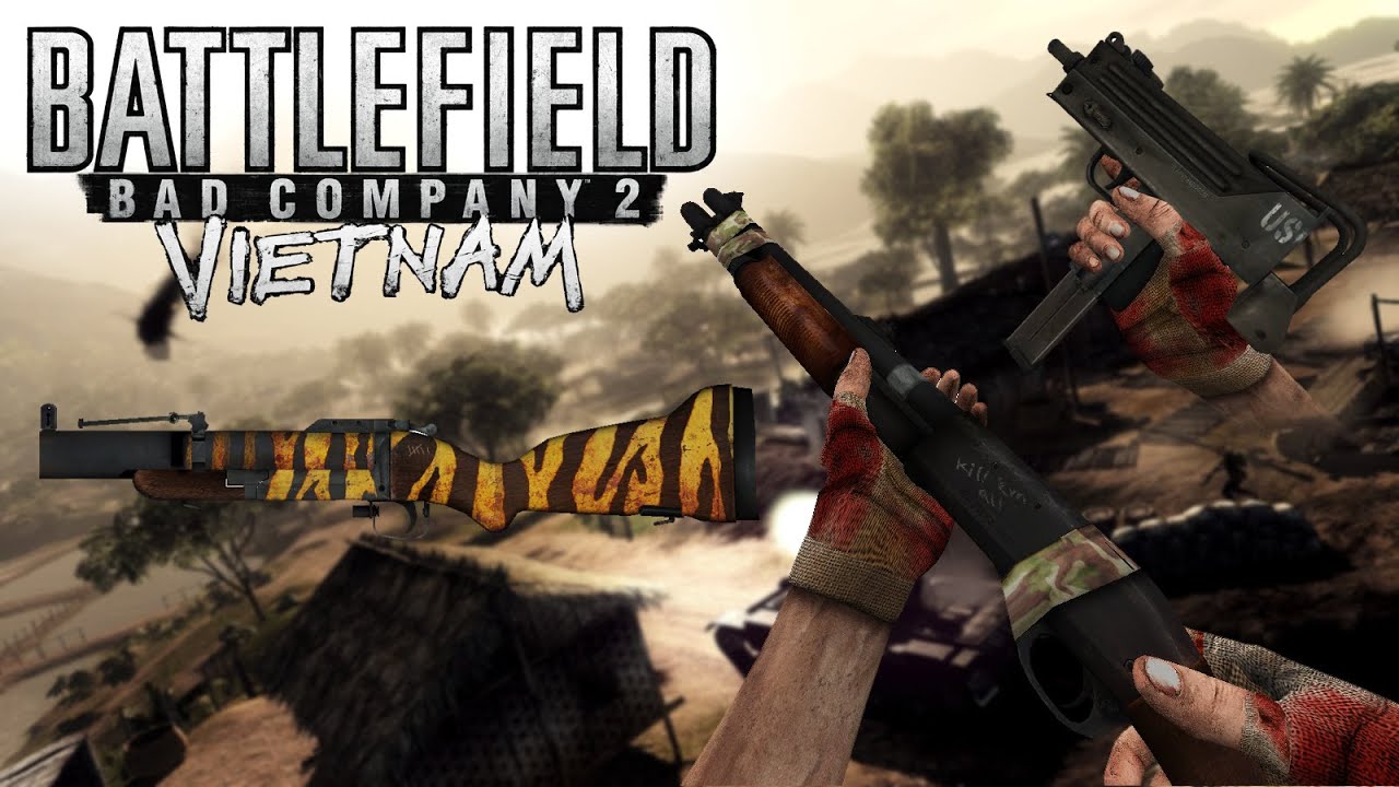 Pack de armas #32 para CS 1.6 | Bad Company 2 Vietnam Weapons Pack (Resubido)