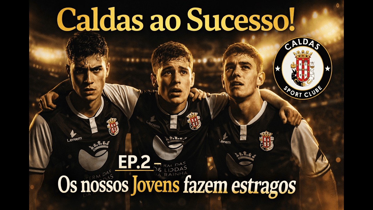 Caldas ao Sucesso | Os nossos jovens fazem estragos | EP #02 | Football Manager