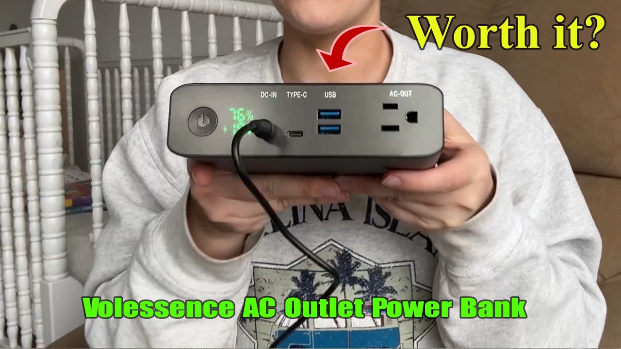 Volessence AC Outlet Power Bank Review | Worth It?