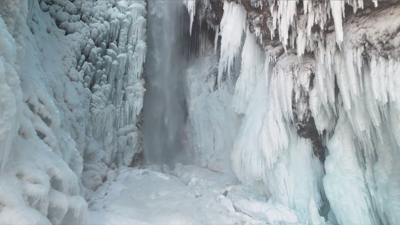 Zaqatalanın Qarlı Yolları – Qanslar Şəlaləsi | Frozen Trails of Zagatala – Ganslar Waterfall