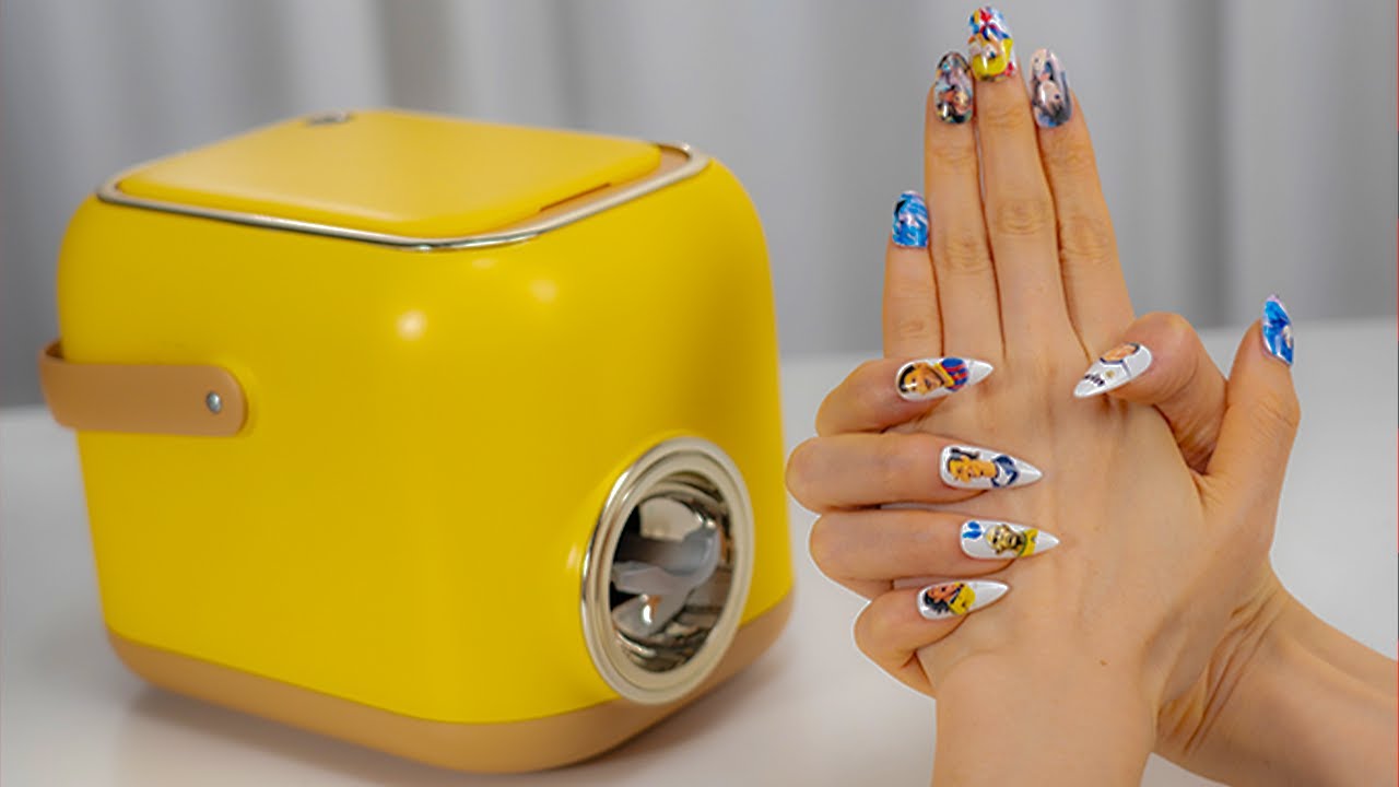 Naepca 3D Printing Nail Art Machine Review - Get Salon Quality Nails in 15 Seconds!