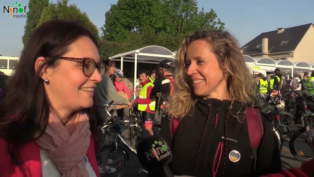 Laatstejaars Hartencollege fietsen voor Oekraïense jongeren