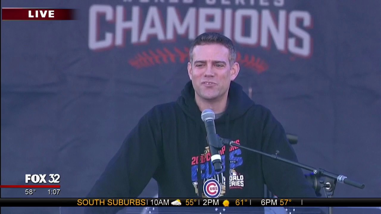 Theo Epstein introduces Joe Maddon