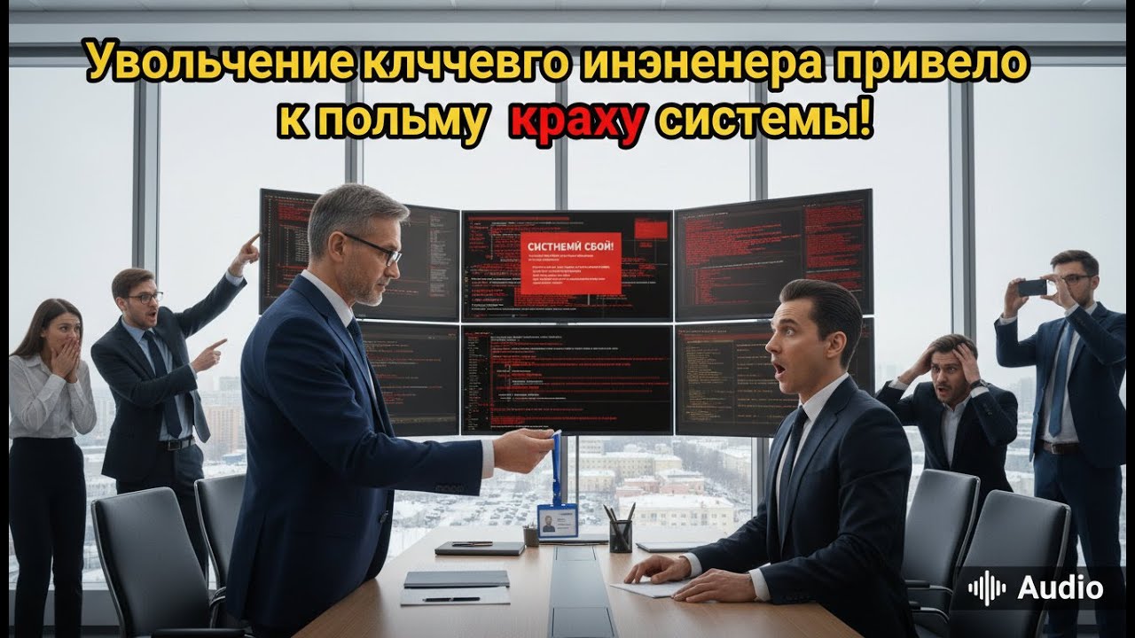 ГЕНДИРЕКТОР УВОЛИЛ СИСТЕМНОГО АРХИТЕКТОРА – И КОРПОРАТИВНАЯ ИМПЕРИЯ РУХНУЛА В ХАОС