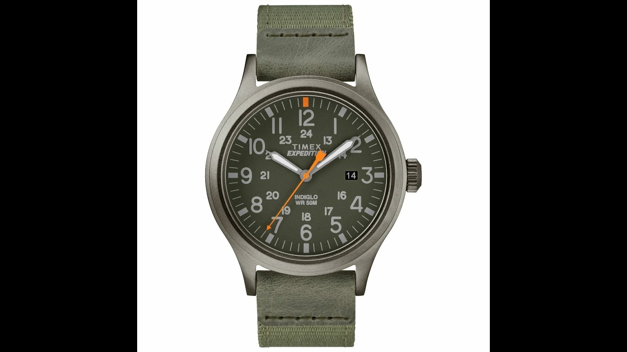 Мои новые часы Timex Expedition Scout