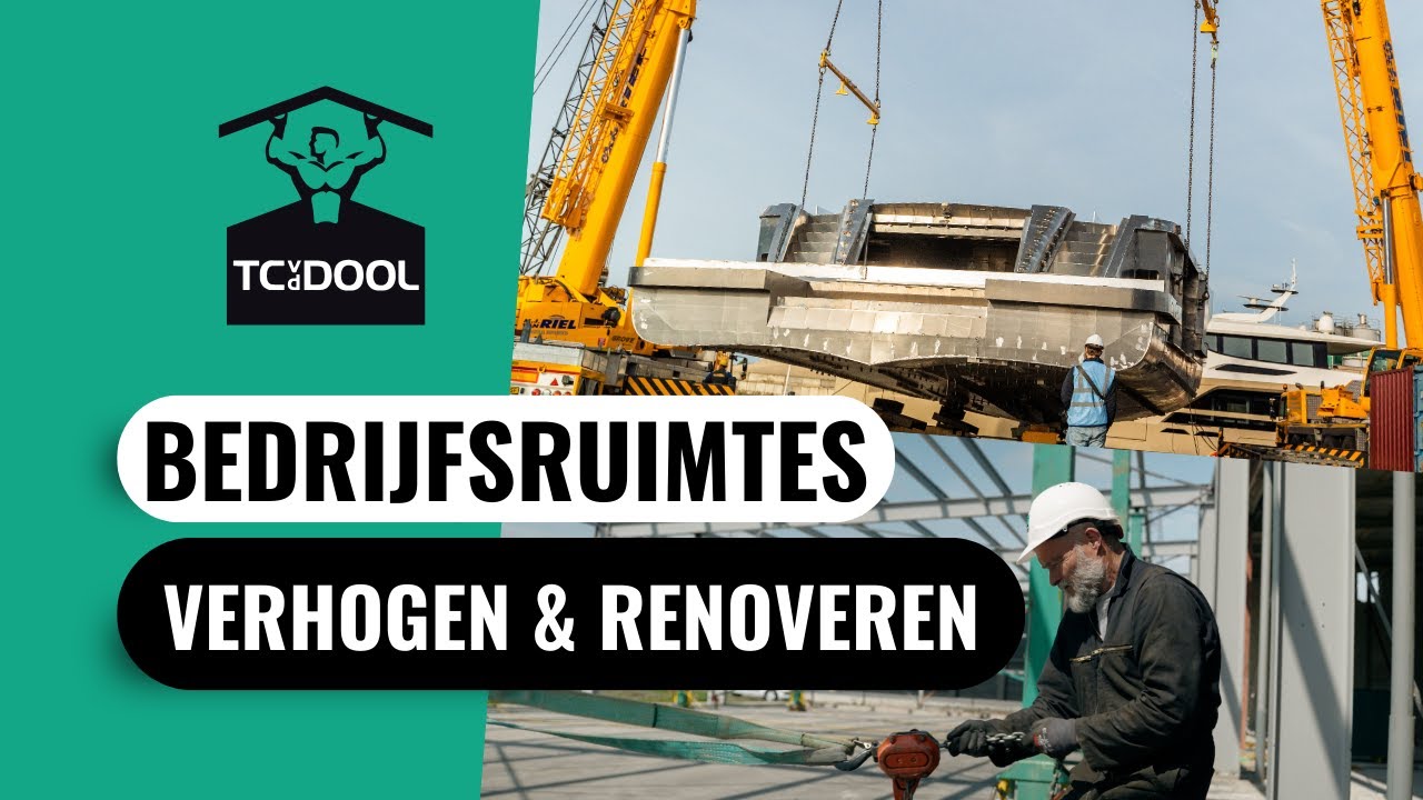 Hoe T.C. v.d. Dool bedrijfsruimtes verhoogt en renoveert - Een kijkje achter de schermen