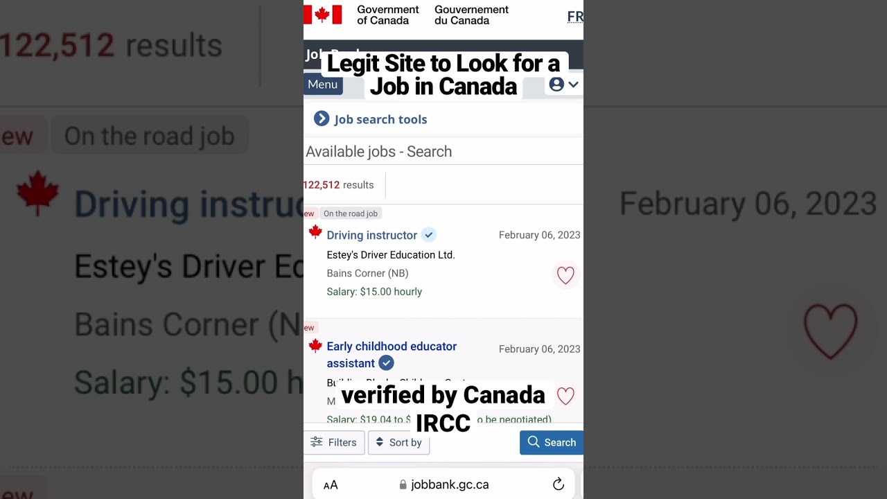 Legit Job Site in Canada #workincanada #legitsite #legitagency #workvisacanada #workincanada #
