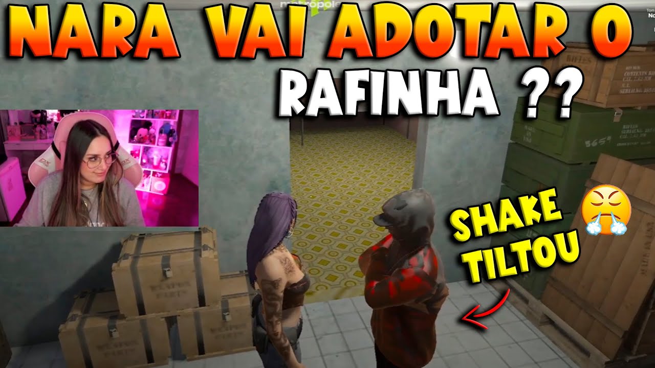 NARA VAI ADOTAR O RAFINHA ?? SHEIK TILTOU COM ISSO  #nara #purpou #connor #coringa #tropadafrança