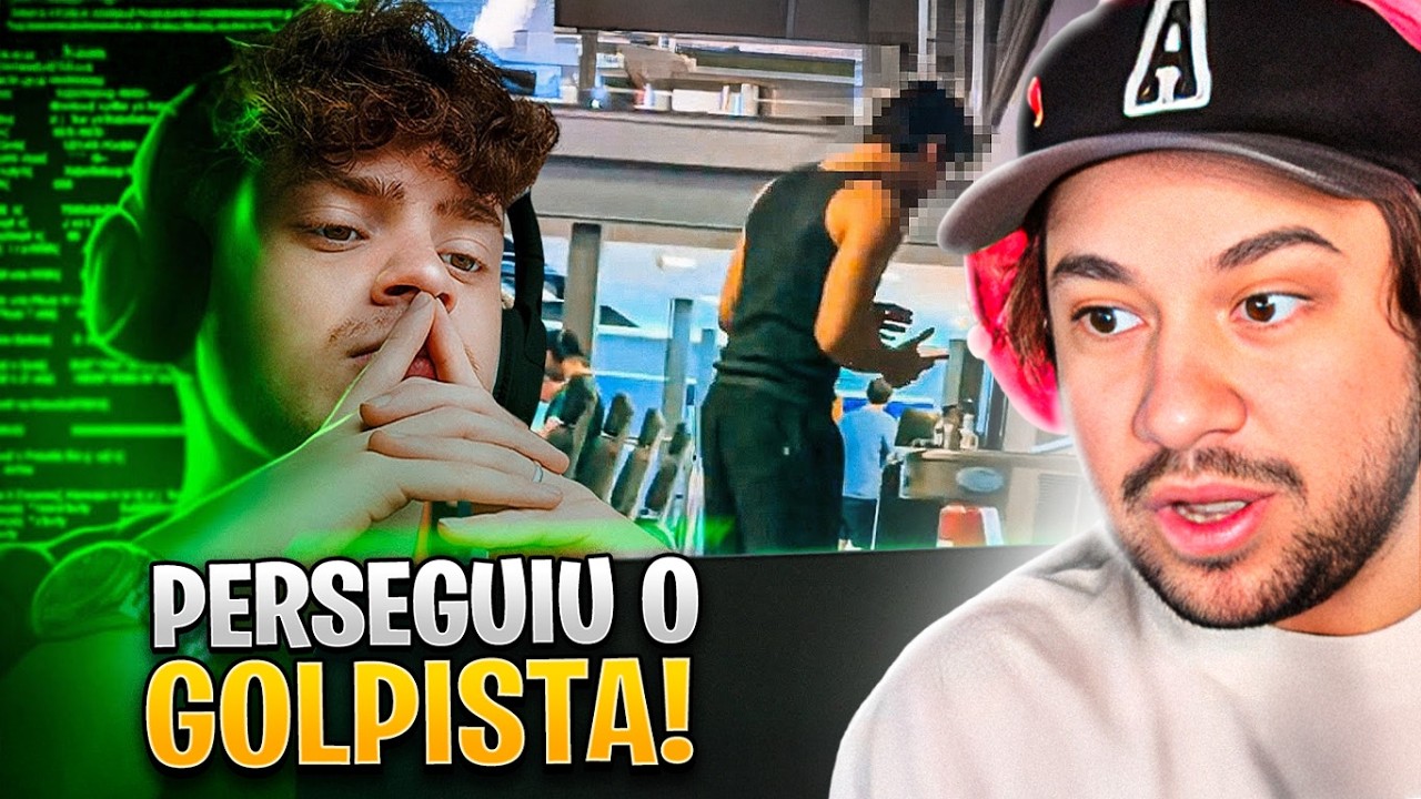 PERSEGUI UM GOLPISTA E COBREI ELE PESSOALMENTE! - React Inv3nção
