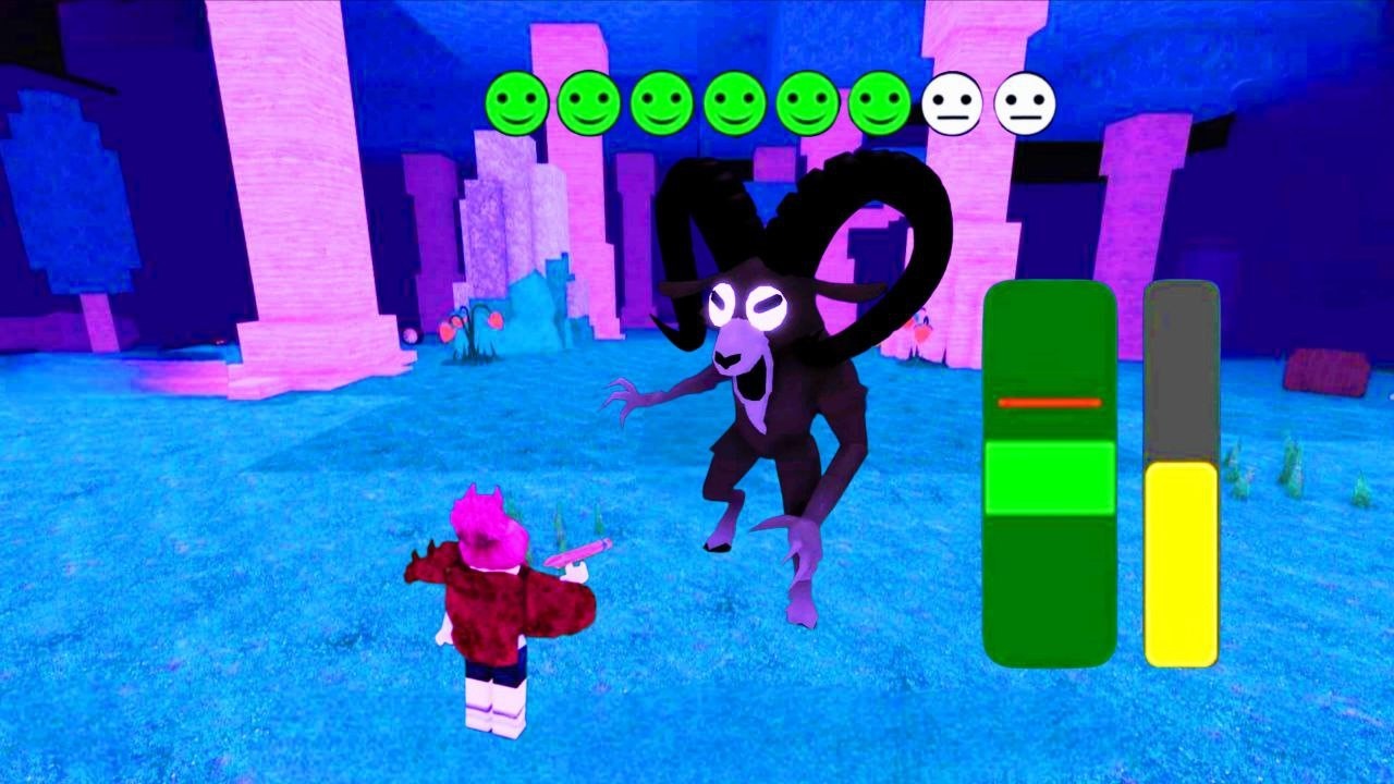 I tamed a RAM In 99 Night in the Forest! NEW UPDATE ROBLOX