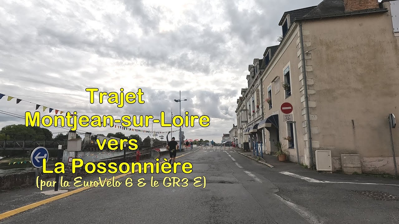 | La Loire à vélo | Montjean-sur-Loire vers La Possonnière (Dpt 49) par EuroVélo 6 & GR3E |