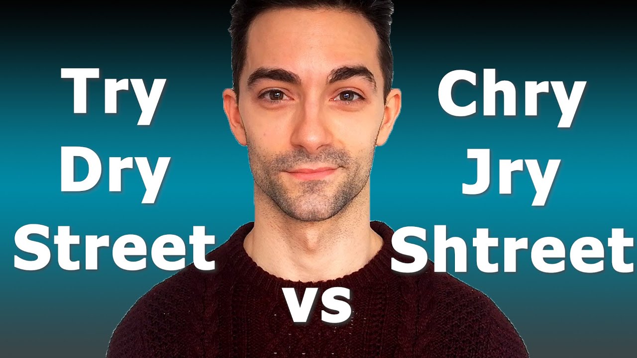 How To Pronounce TR, DR and STR in English | CHRUE Pronunciation of TRY, DRY and STREET
