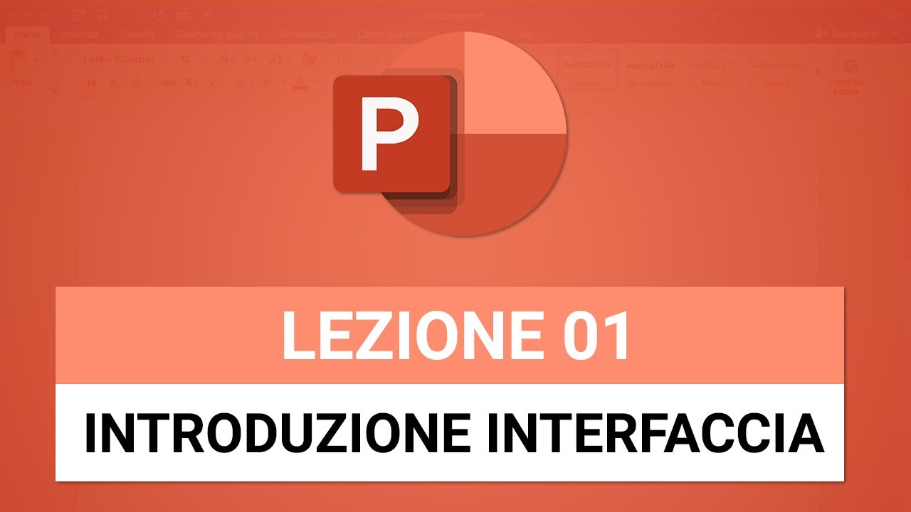Interfaccia di Powerpoint - POWERPOINT TUTORIAL ITALIANO 01