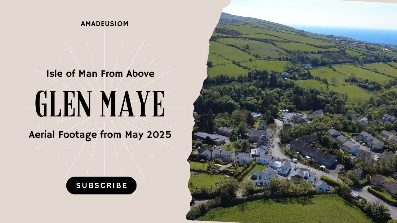 Isle of Man From Above - Glen Maye