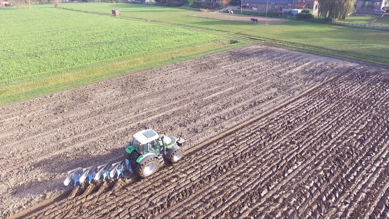 Ploegen en zaaien bij MTS Mulders-Sprangers - Flying Movies