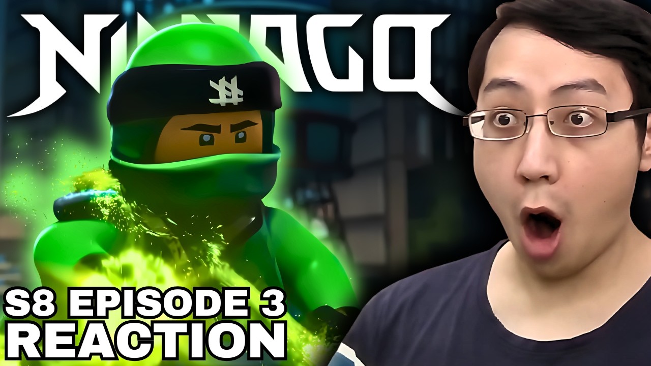 LLOYD HAS DRAGON & ONI BLOOD IN HIM?! | FIRST TIME WATCHING LEGO NINJAGO S8 EPISODE 3 REACTION