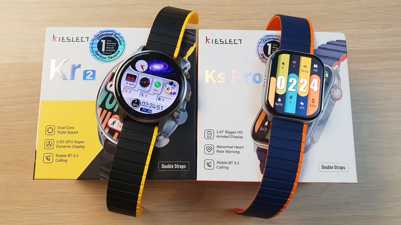 ЧАСЫ KIESLECT KR2 И KS PRO - ОБЗОР И НАСТРОЙКА!