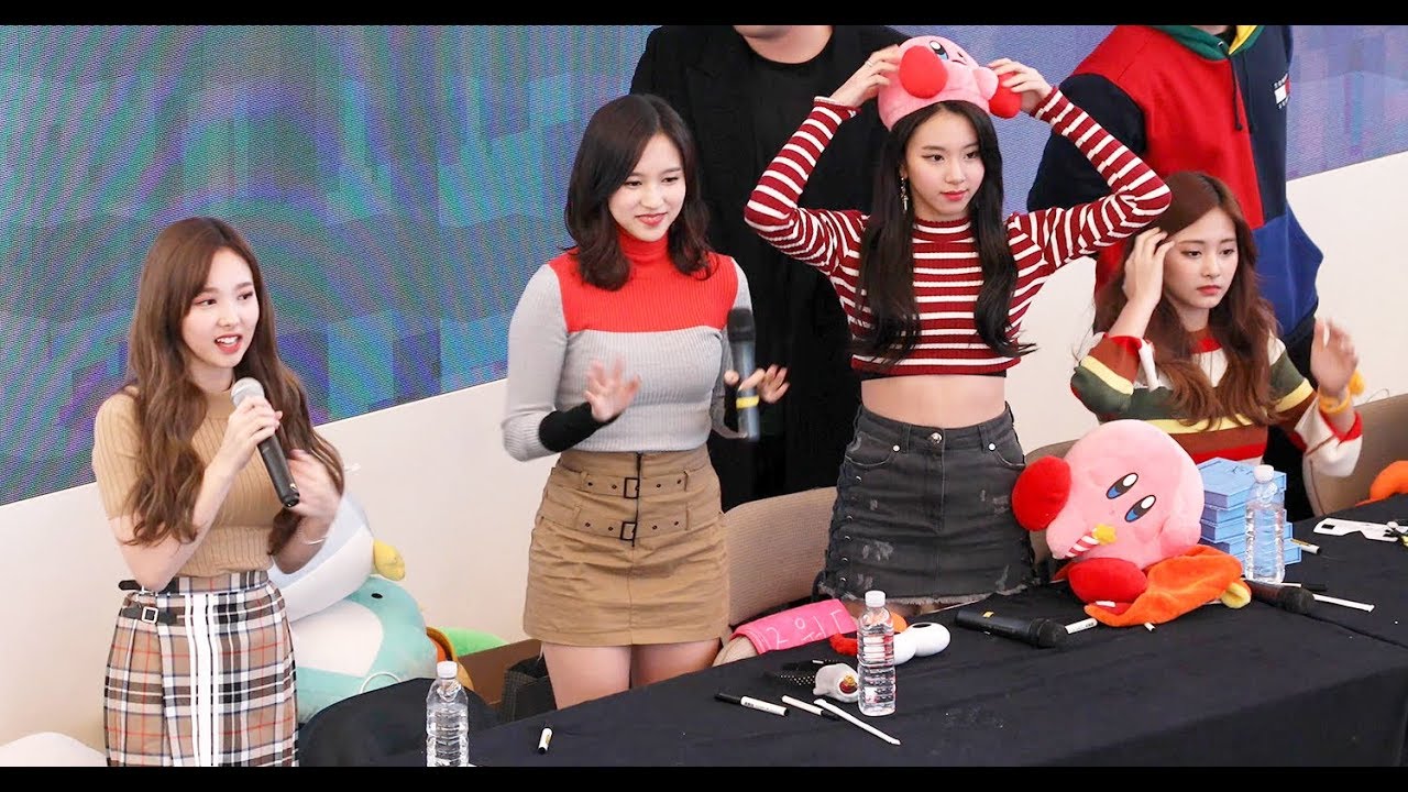 171126 트와이스(TWICE) 'LIKEY' 팬사인회 FULL VER. FAN SIGNING EVENT (나연 미나 채영 쯔위 ver.) 4K 직캠 by 비몽