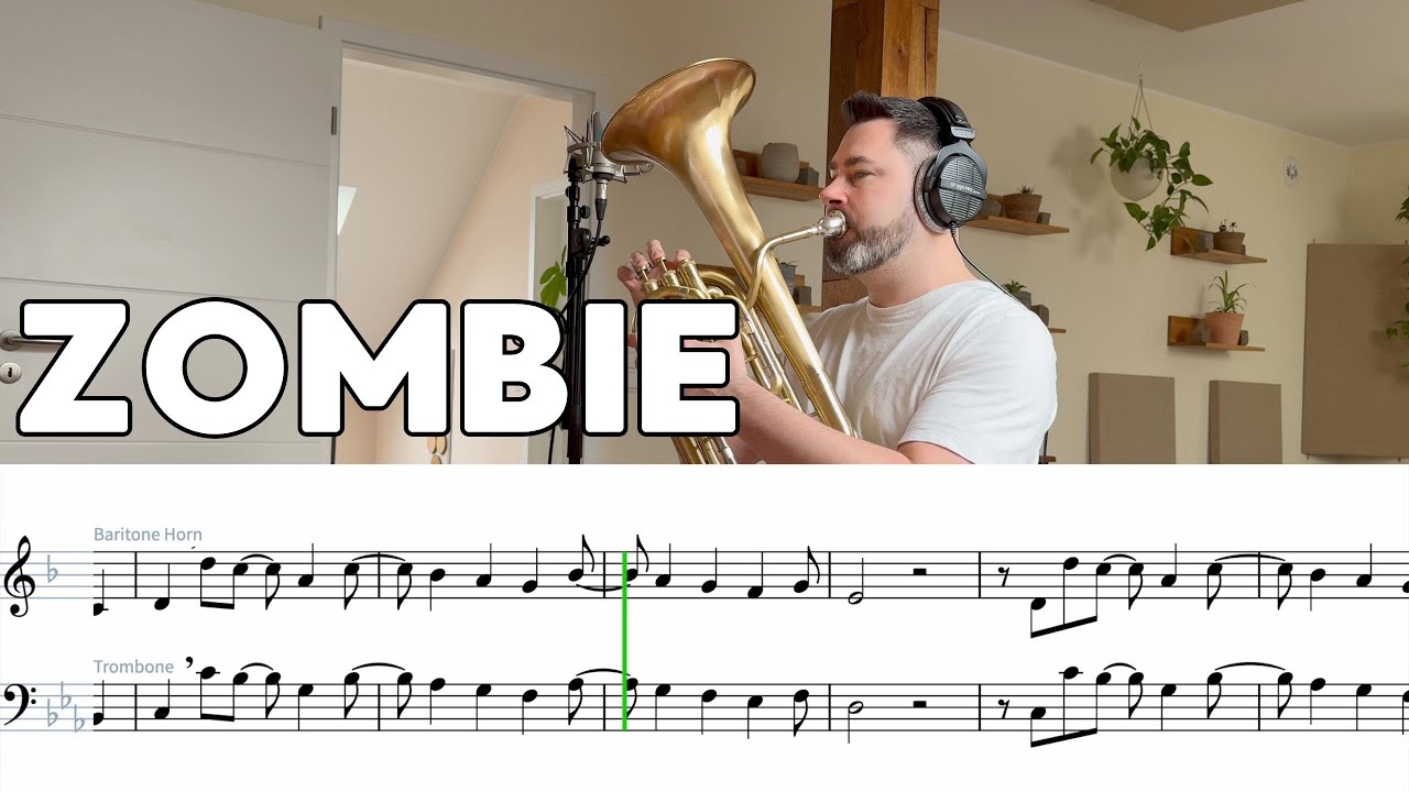 The Cranberries - Zombie || Play Along Euphonium / Baritone / Trombone