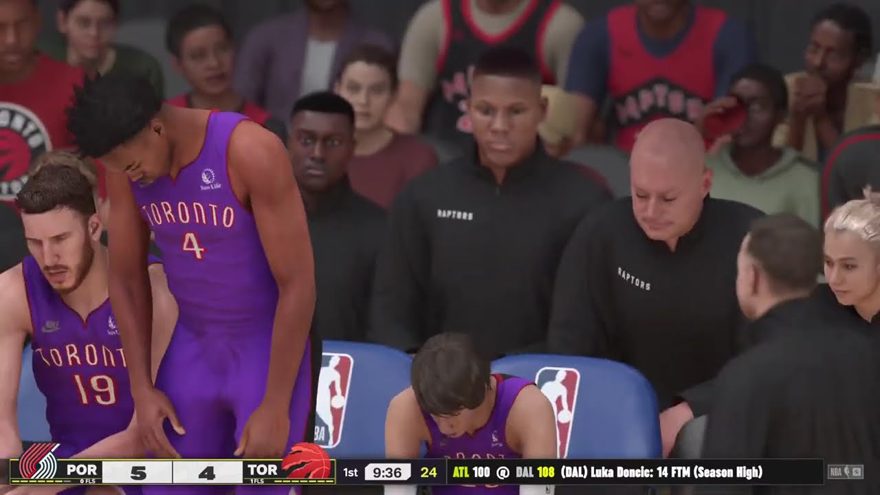 NBA 2K25 | Trailblazers @ Raptors, Apr 3rd
