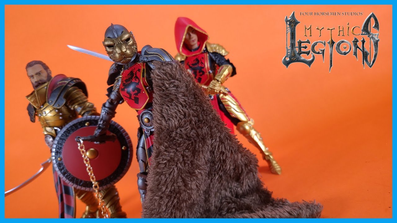 Four Horsemen Studios Mythic Legions Arethyr Wave HADRIANA Action Figure Review