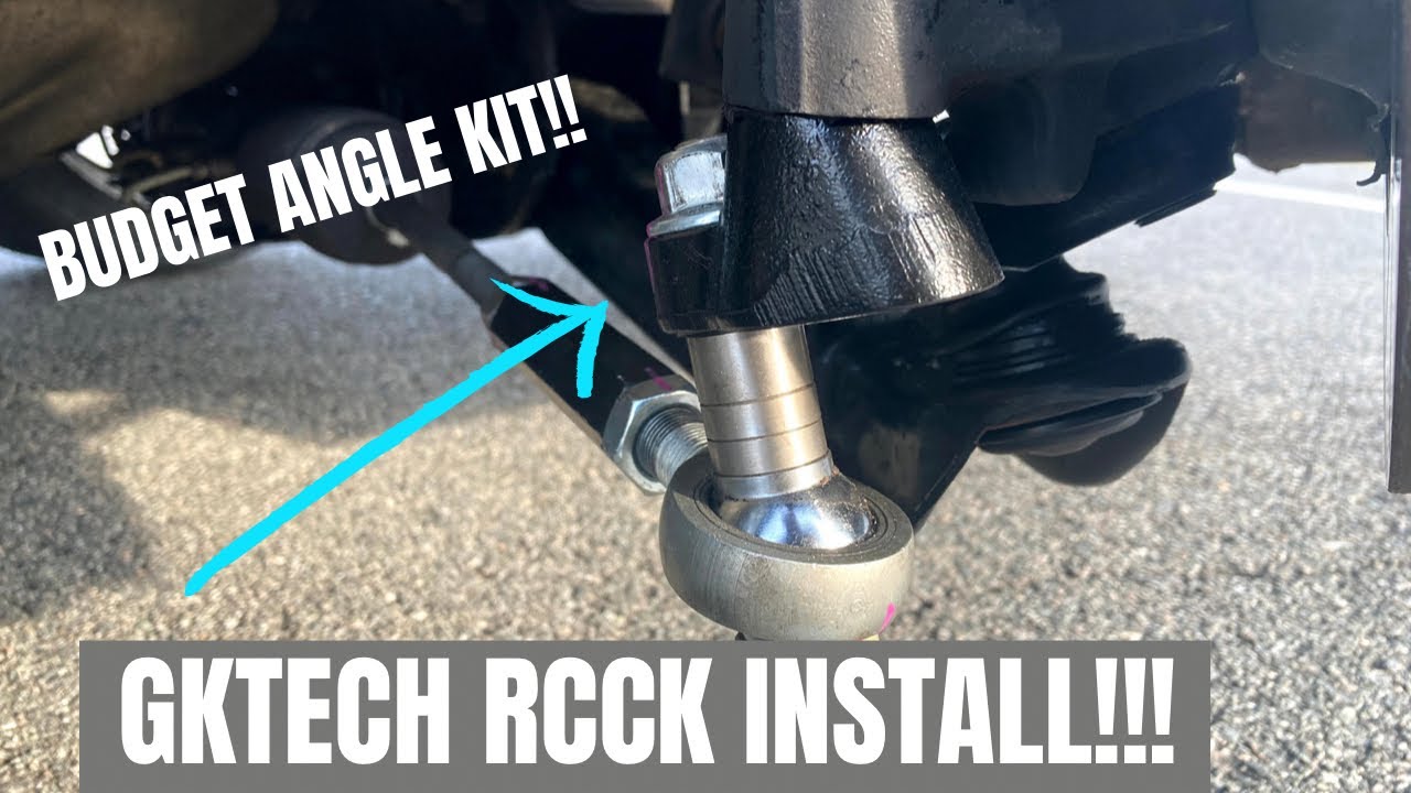 240SX GKTech Budget Angle Kit Install! (RCCK)