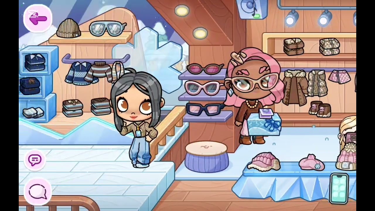 تسوق و سبا في عالم الأفاتار  shopping and spa  #kids avatar world #avatarworld 