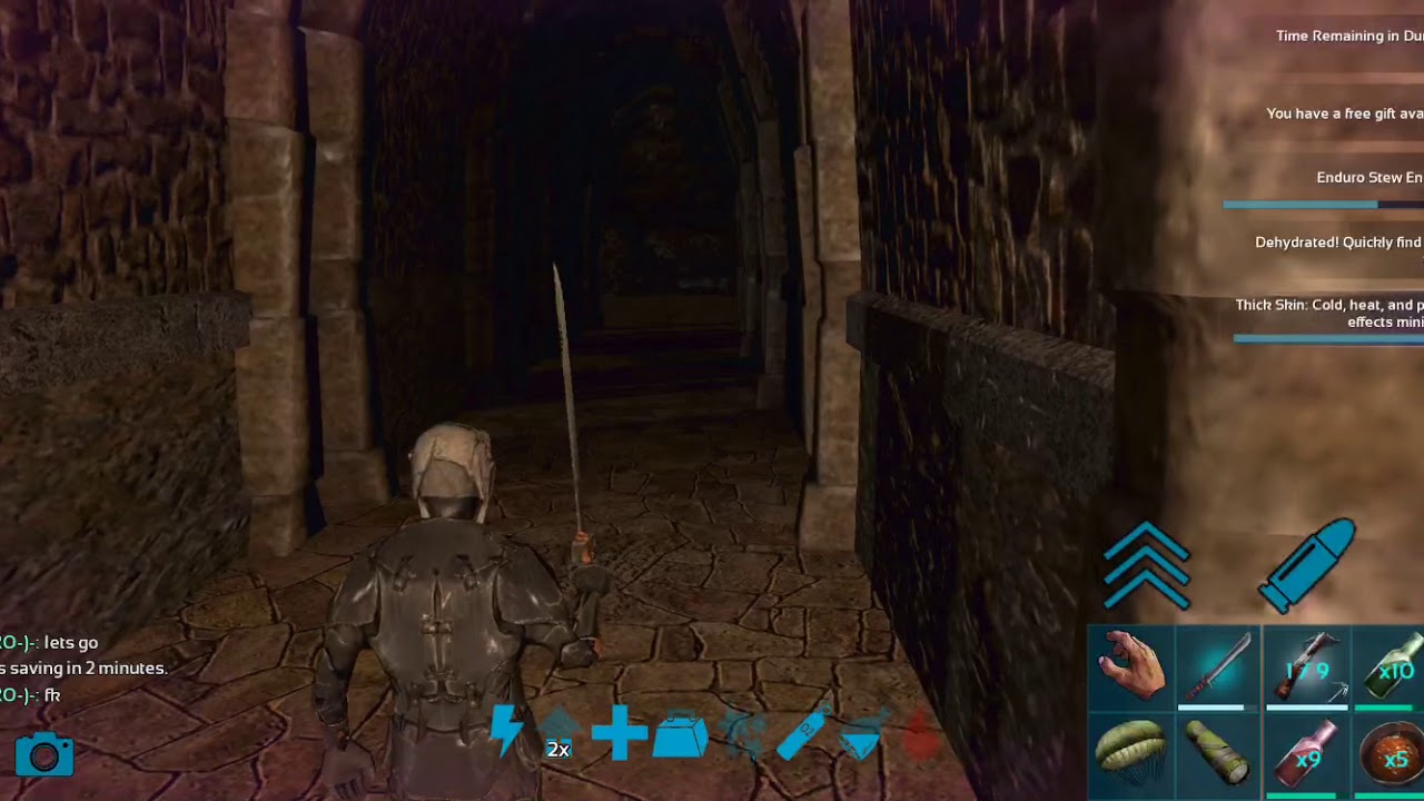 ARK MOBILE - NEW DUNGEON 2.0 update! Solo Doing dungeon- New Dinosaurs- Fighting Monstets