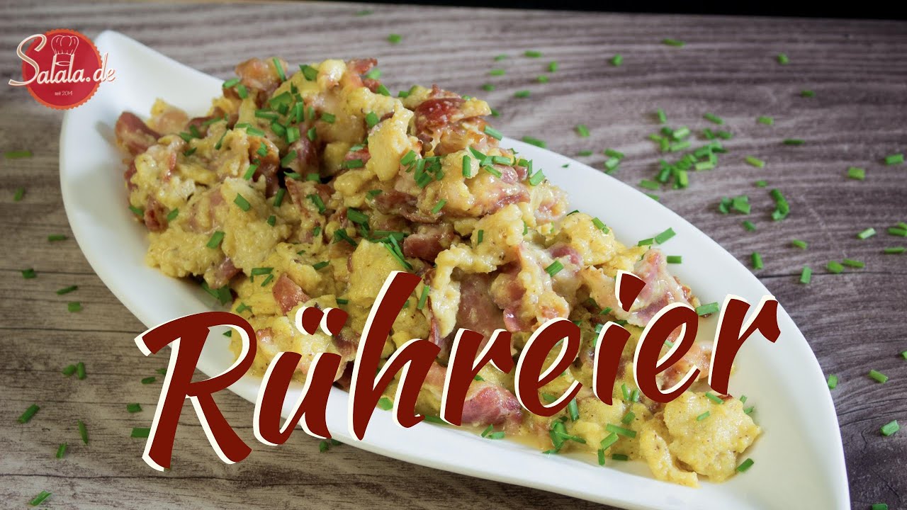 R&uuml;hreier extrem lecker und saftig - R&uuml;hrei - Low Carb kochen - salala.de