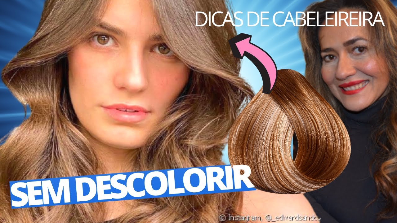 MISTURAS DE TINTAS PARA ILUMINAR SEM DESCOLORIR O CABELO PRETO e Cobrir Branco