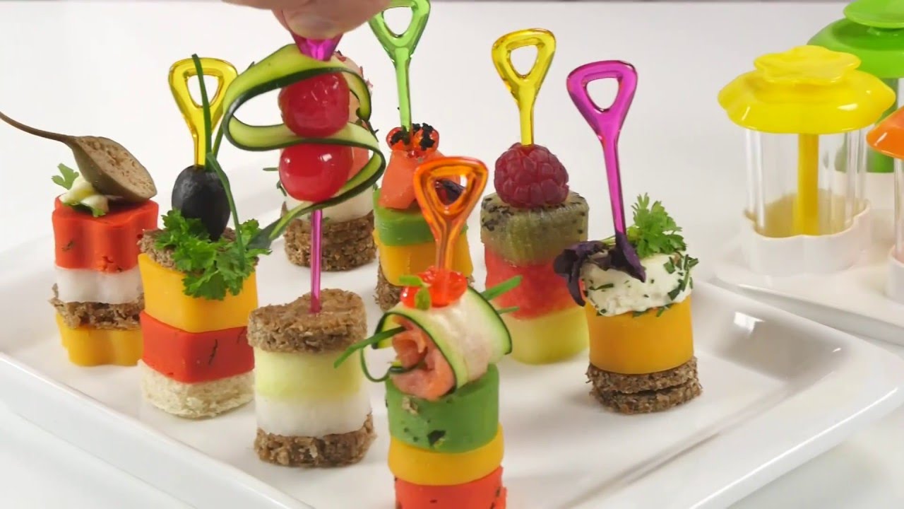 Canapé makers PRESTO Foodstyle, 4 shapes