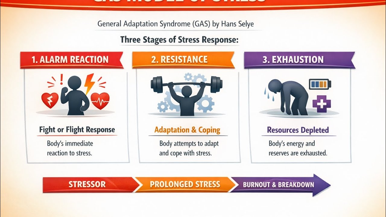 GAS MODEL OF STRESS (Adaptation Adaptation Syndrome)